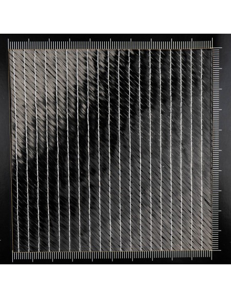 Uhlíková tkanina biaxiální 100g/m2, š. 1270 mm  - +/- 45