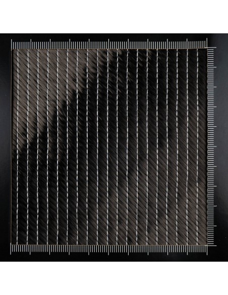 Biaxial carbon fabric 300 g/m2, width 1270 mm 12 K - +/- 45