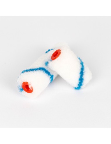 Fuzzy rollers for applying resin-small
